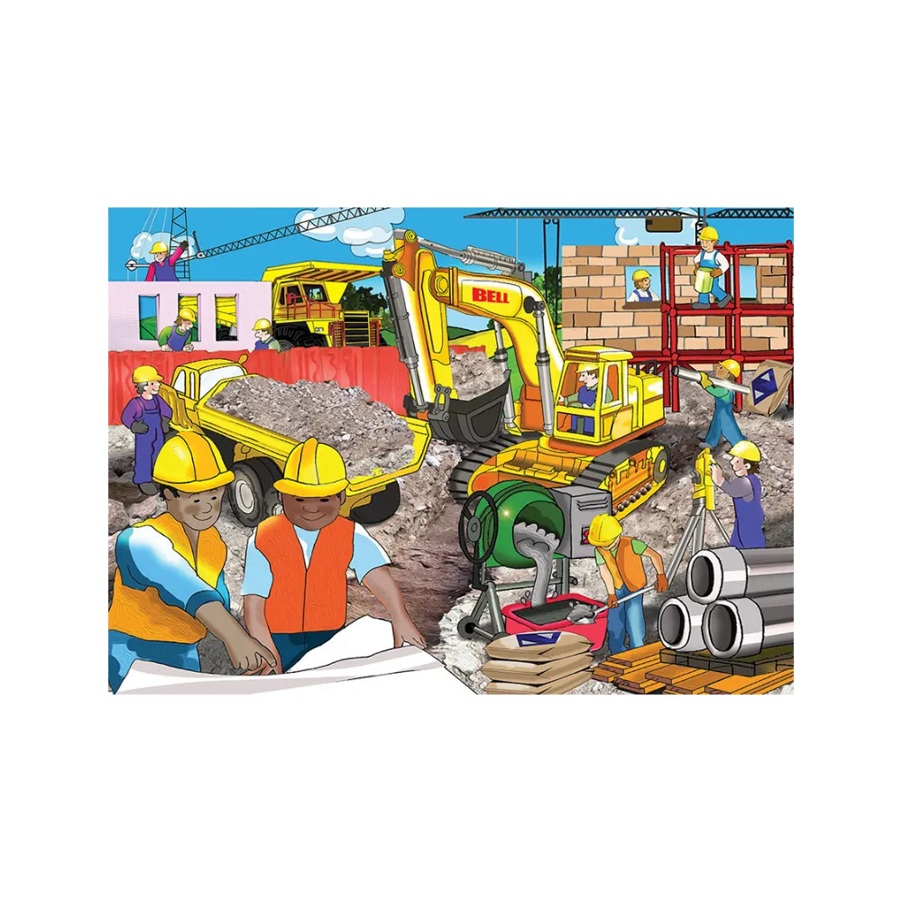 Puzzle 36pc Excavator