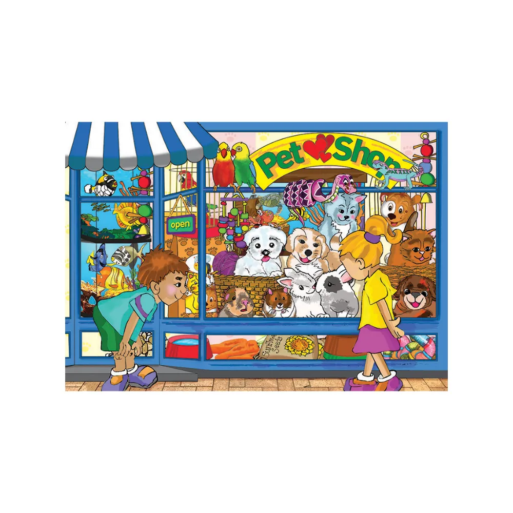 Puzzle 36pc Petshop