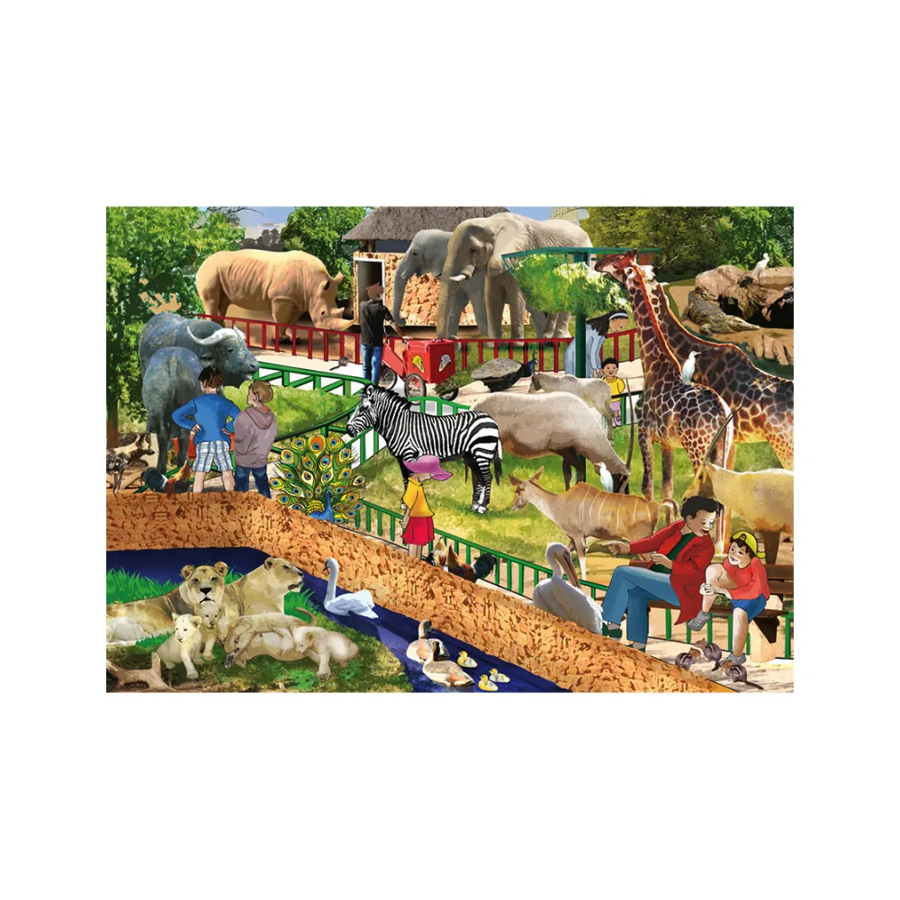 Puzzle Zoo Puzzle 36pc