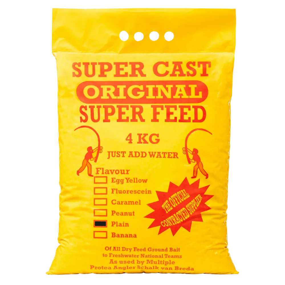 Super Feed 4kg Plain - Mieliebom