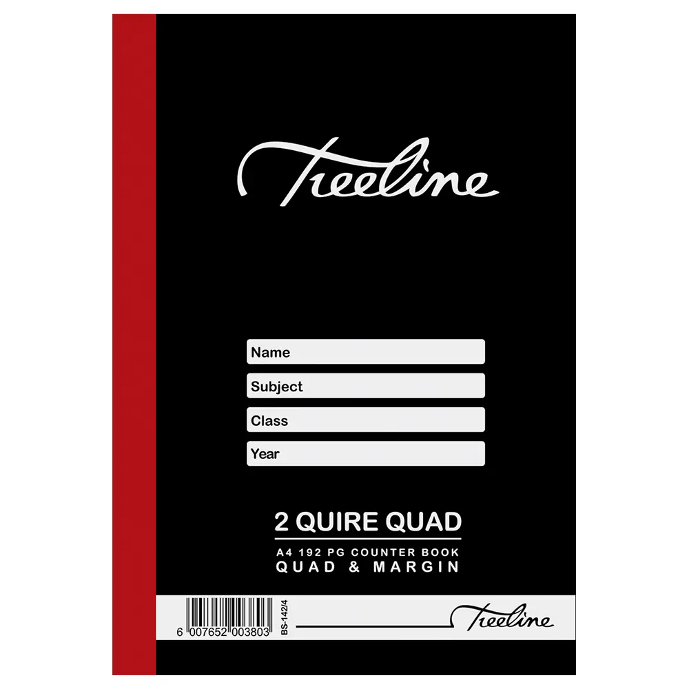 Book A4 192p Q/M 2 Quire 5`s Treeline