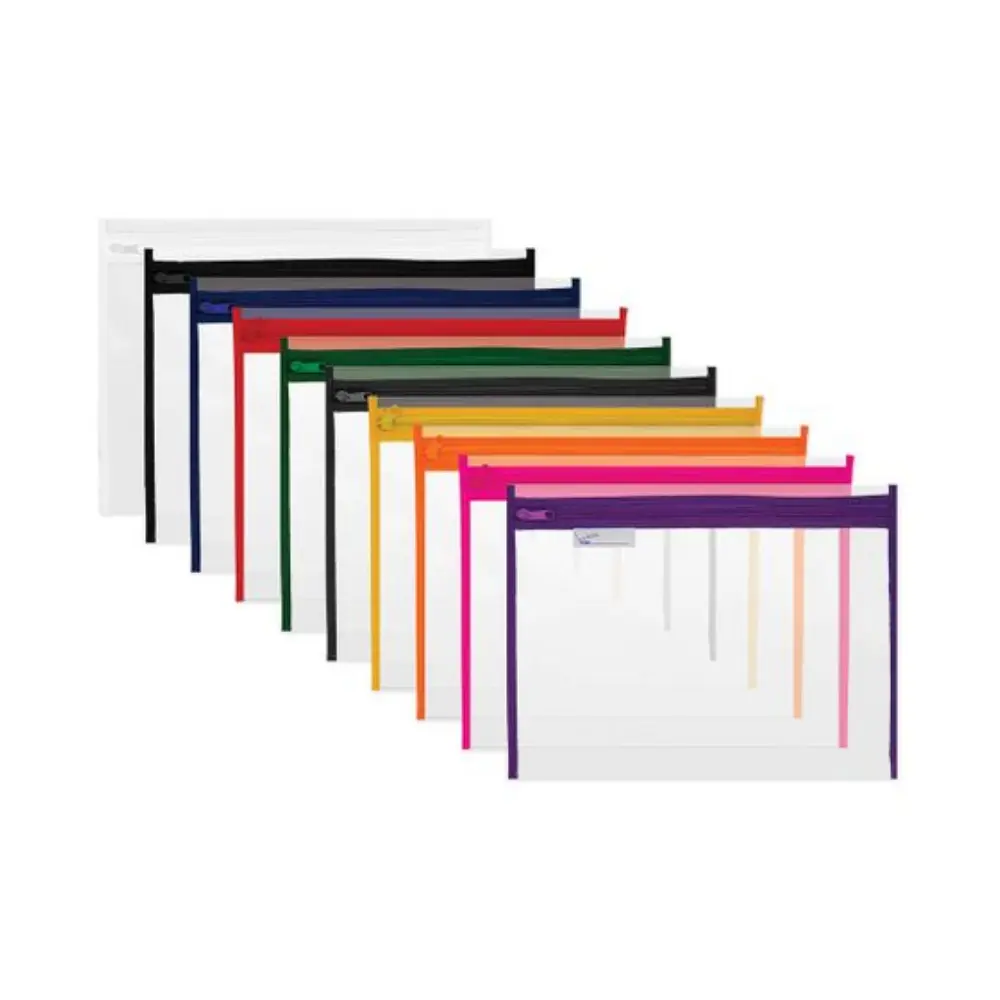 Book Bags - PVC - Pink Treeline