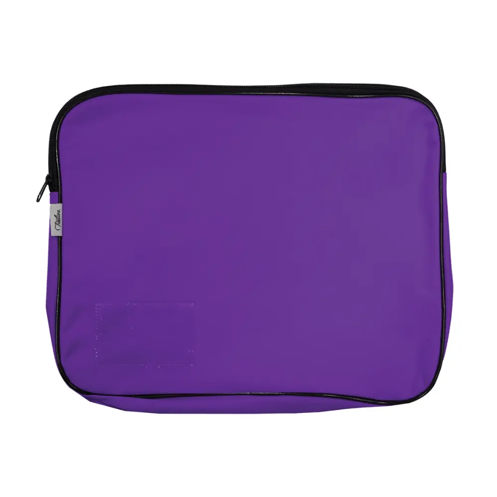 Book Canvas Bag Treeline Purple