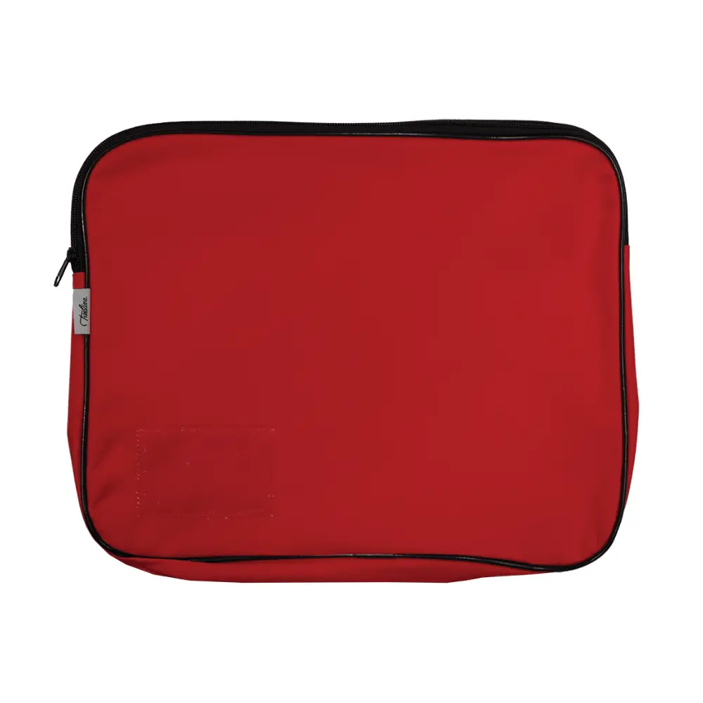 Book Canvas Bag Treeline Red