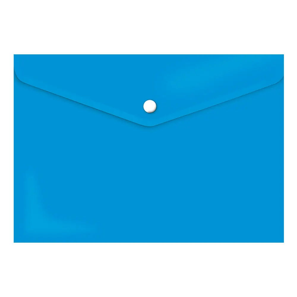 Folder Carry Plastic A4 Azure Blue Treeline