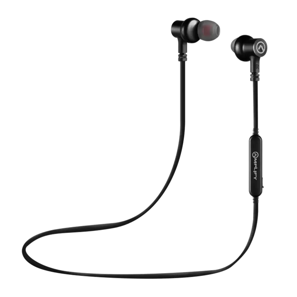 Amplify Blues 2.0 Bluetooth Earphones - Solid Black