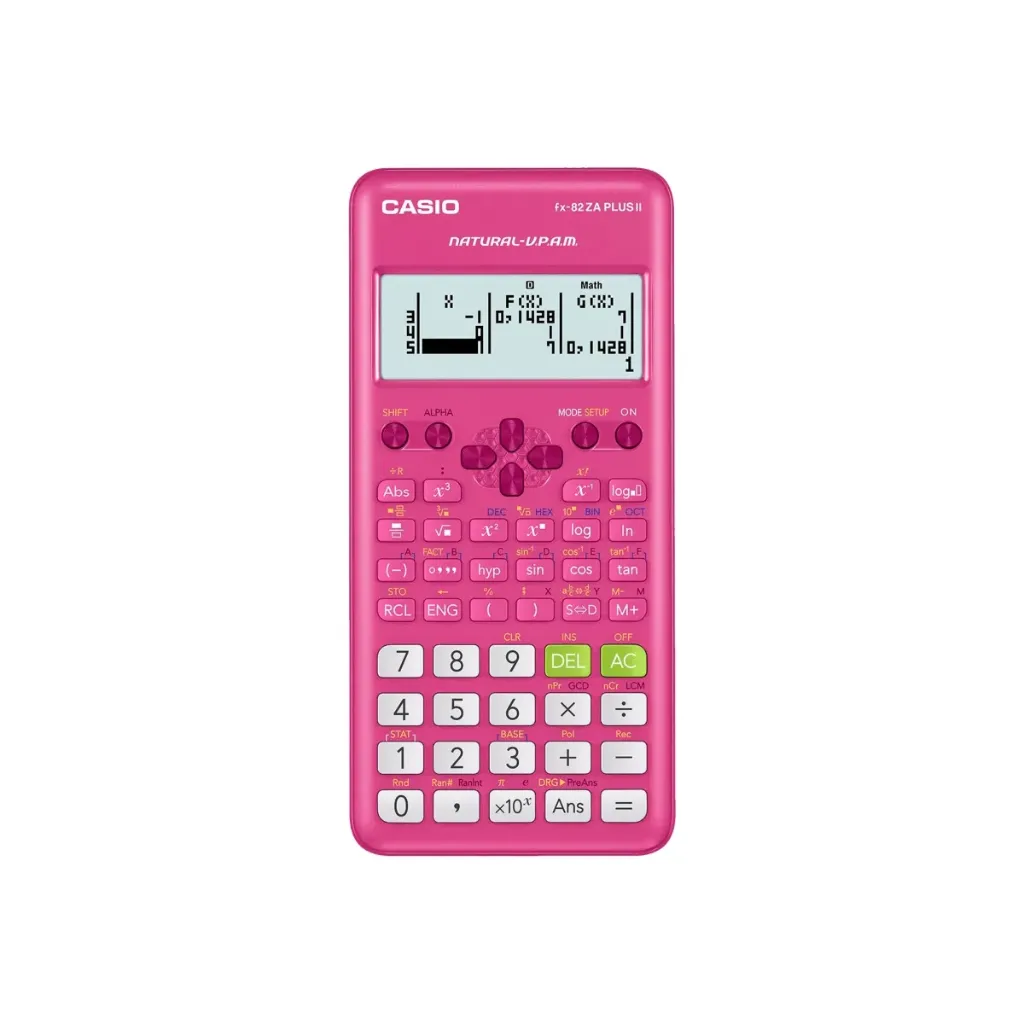 Calculator Casio FX-82ZA plus II Pink