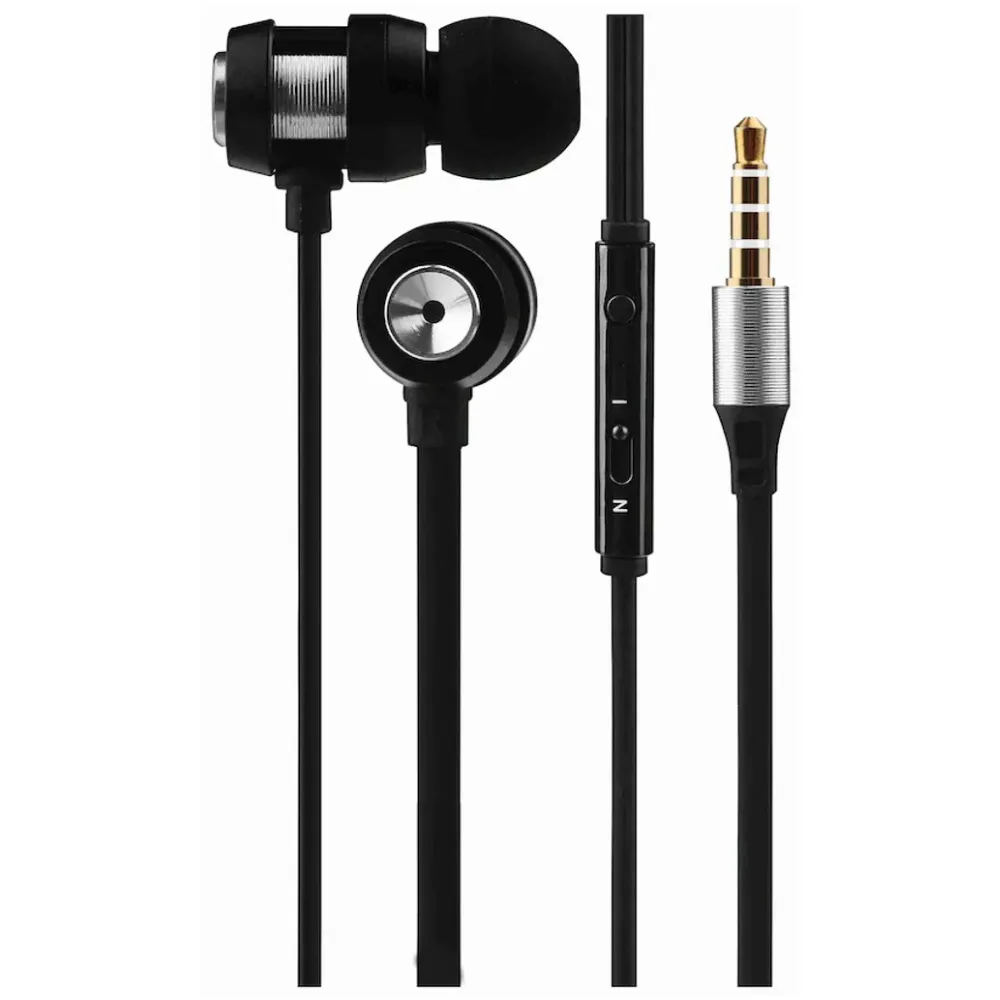 Earphones Alloy Series Silver - Volkano