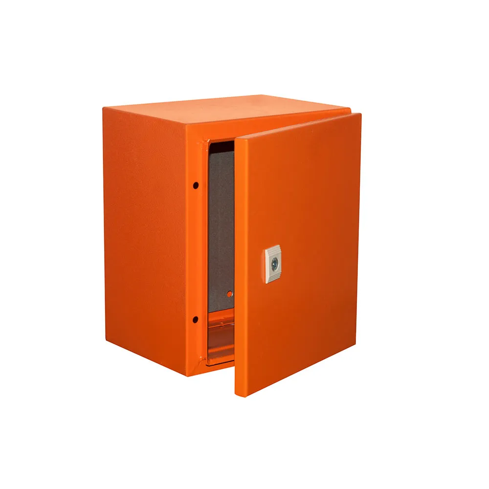 Enclosure M/Steel 300x250x200mm IP65 Orange