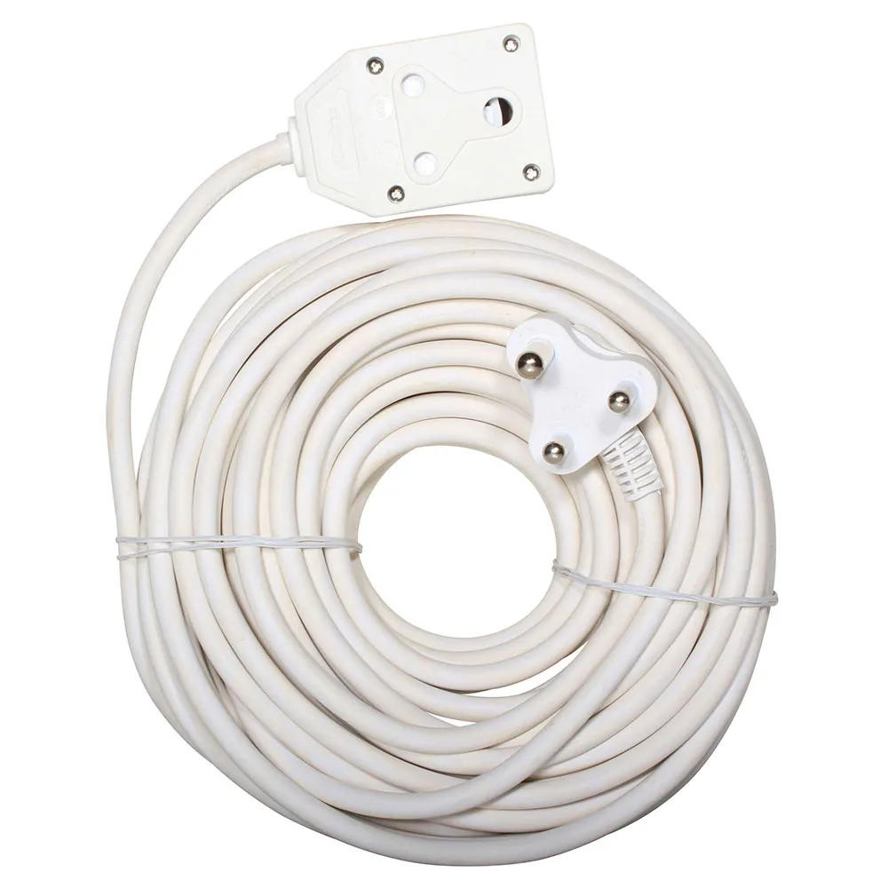 Extention Cord White 1.5mm 20m Double