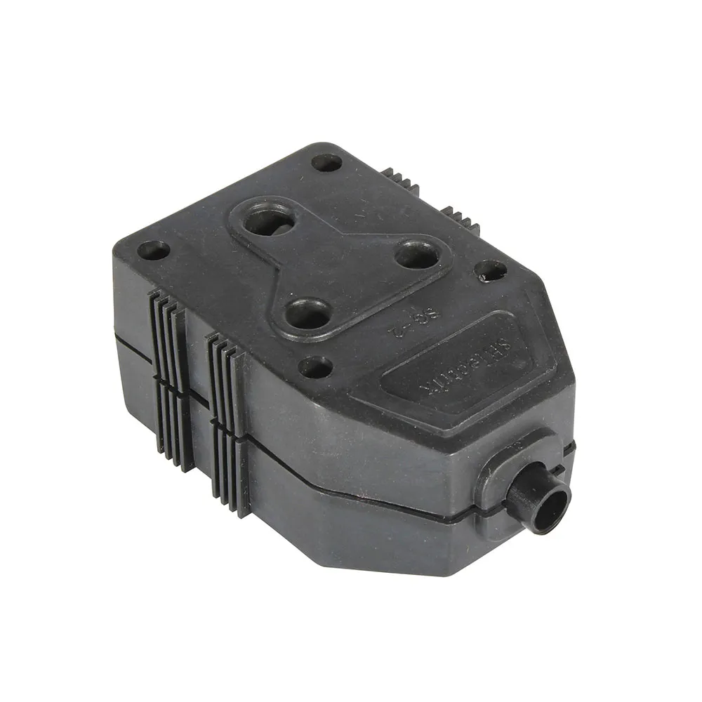 Janus Coupler Black PVC Double