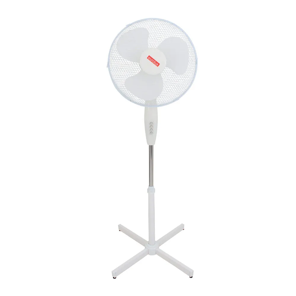 Standing Fan 3 Blades White Eurolux