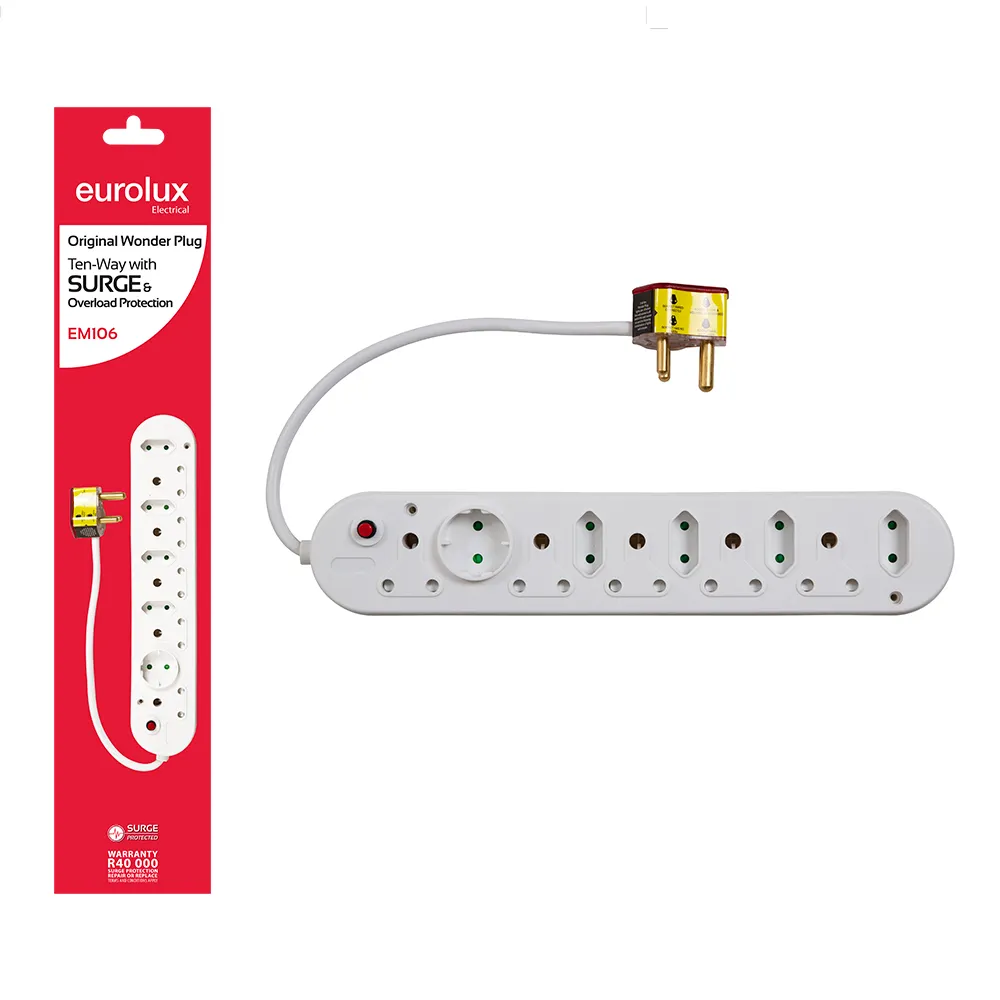 Wonderplug 10 Way with Surge & Overload