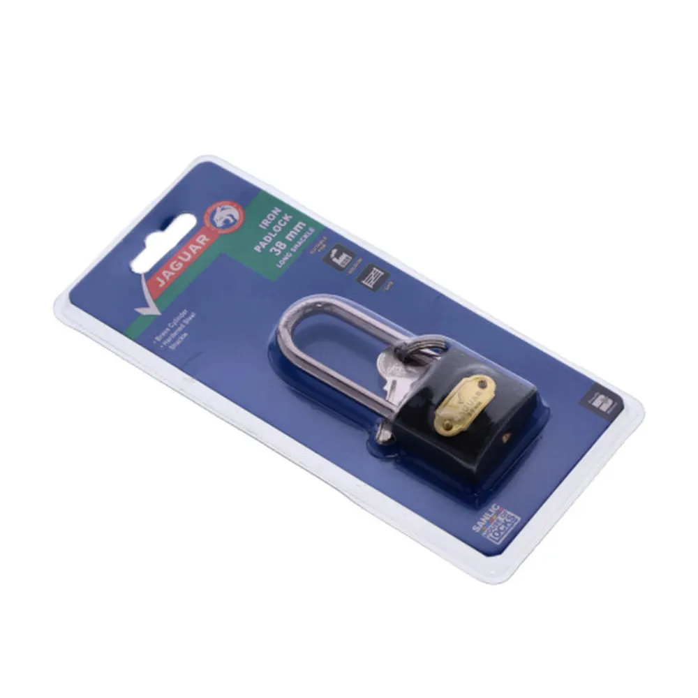 PADLOCK 38mm IRN L/S JAGUAR CLAM