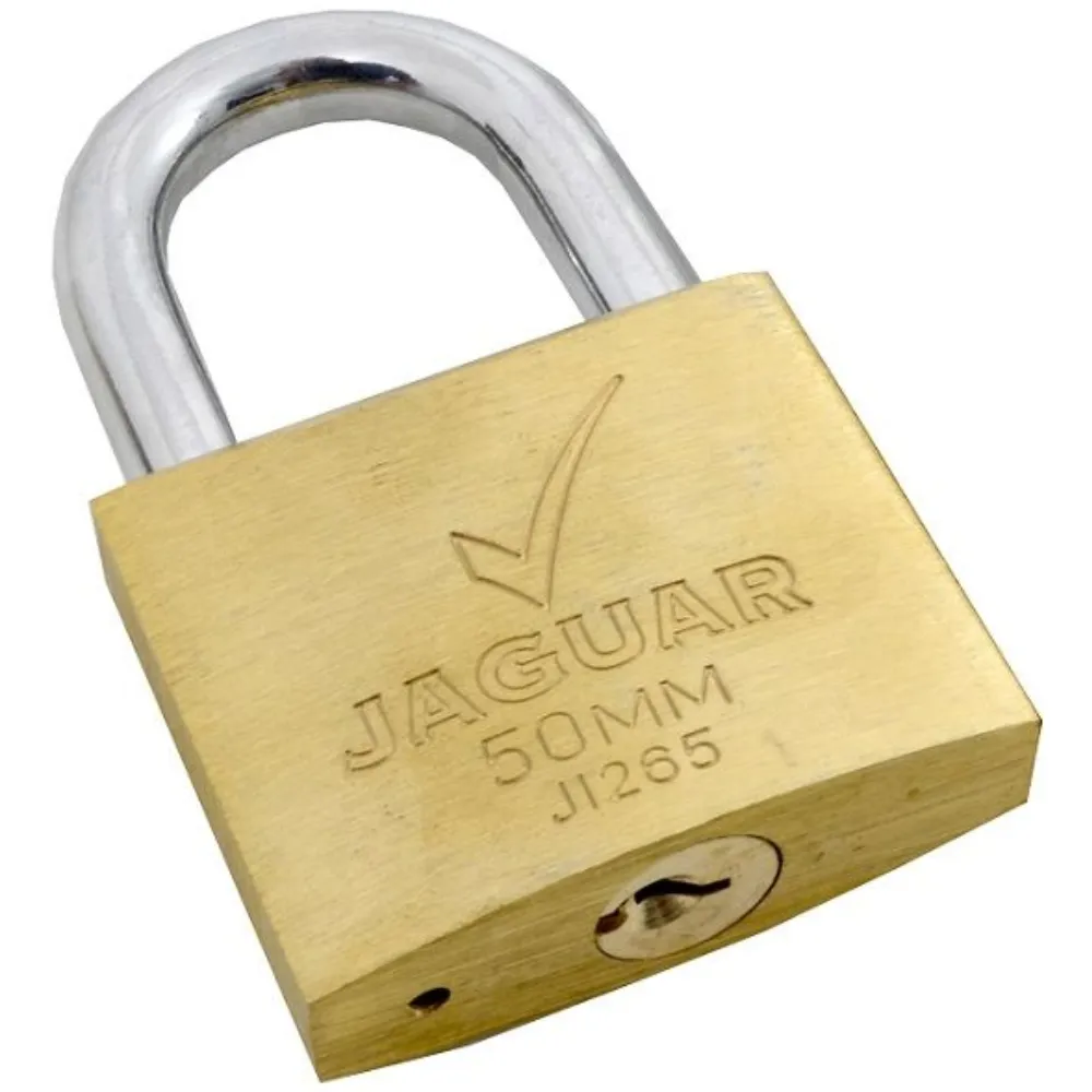 PADLOCK 50mm BR JAGUAR CLAM